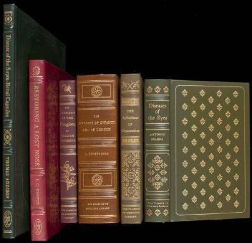 Eleven volumes from the "Classics of Medicine Library"