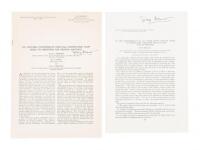 Two offprints relating to DNA and RNA