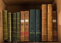 Eleven volumes of medical writings in French from the 19th century