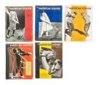 The American Golfer - six issues