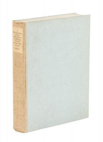 A Bibliography of the History of California and the Pacific West, 1510-1906. Together with the Text of John W. Dwinelle's Address on the Acquisition of California by the United States of America