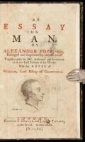 An Essay on Man... Enlarged and improved by the author. Together with his MS. additions and variations as in the last edition of his works. With the notes of William, Lord Bishop of Gloucester