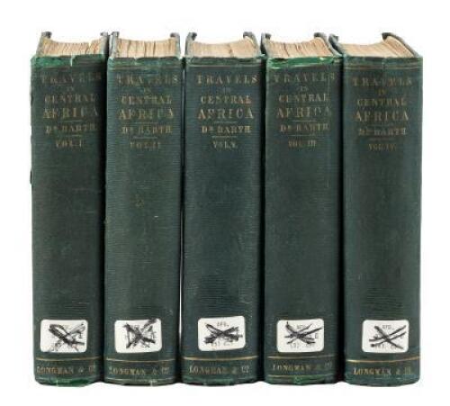 Travels & Discoveries in North & Central Africa: Being a Journal of an Expedition Undertaken Under the Auspices of H.B.M. 'S Government, in the Years 1849-1855.