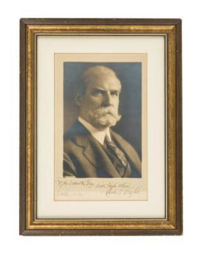 Inscribed photograph of Charles Evan Hughes