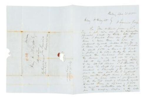 Letter to new San Francisco lawyer, future California Governor