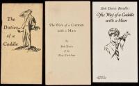 Three booklets about caddies