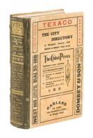 The [Shanghai] City Directory (Hongs & Homes), 1930