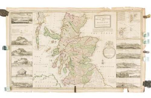 Two maps, of the northern and southern parts of Great Britain