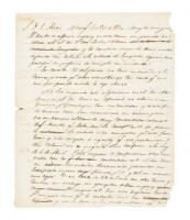 Letter to Stephen F. Austin, unsigned, regarding the transit of emigrants to his colony