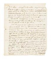 Letter to Stephen F. Austin, unsigned, regarding the transit of emigrants to his colony