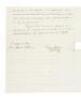 Letter from Thomas Jefferson Chambers, lawyer, surveyor and land speculator in Mexican Texas, to José de las Piedas, commander of the Mexican forces in Nacogdoches, about the replacement of Juan Antonio Padilla as a land commissioner - 2