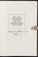 WITHDRAWN Five Open Champions and the Musselburgh Golf Story