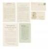 Printed Letter by Editors-Publishers of &ldquo;Harmony&rdquo;, "Divine Science" magazine