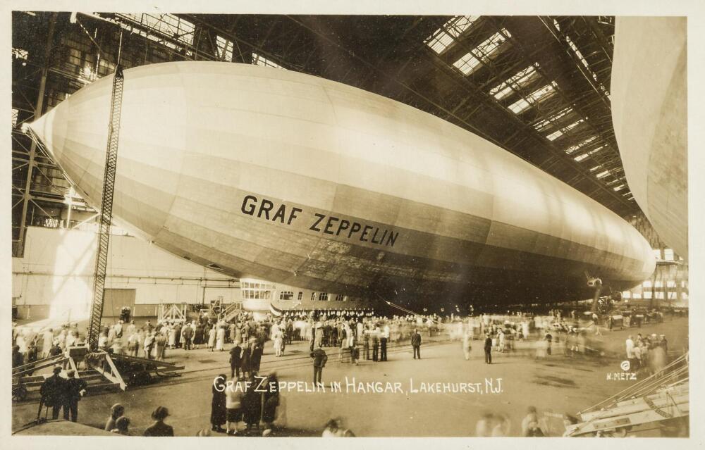 Panoramic silver photograph comprised of five individual images of the