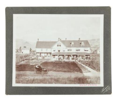 Original photograph of the Sierra Hotel in Loyalton, California