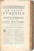 La Sainte Bible Contenant l'Ancien et le Nouveau Testament, Traduite en Francois sur la Vulgate par Monsieur le Maistre de Saci - 3