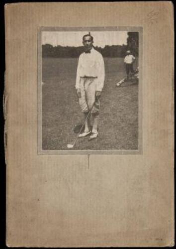 Scrapbook celebrating Walter Hagen, made by his friend Frank "Midge" Murray