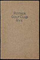 WITHDRAWN The Rother Golf Club Rye [Handbook]