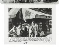 Photographs - signed by Lawrence Ferlinghetti
