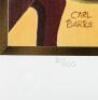 In Uncle Walt's Collectery - Full-size lithograph, Gold Plate Edition - 3
