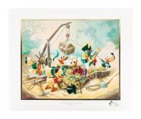 Return to Morgan's Island - Full-size lithograph, Gold Plate Edition
