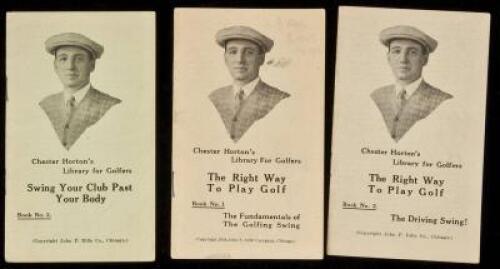 Chester Horton's Library for Golfers: Book No. 1-3