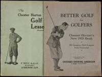 The Chester Horton Golf Lessons (Standard) [cover title]