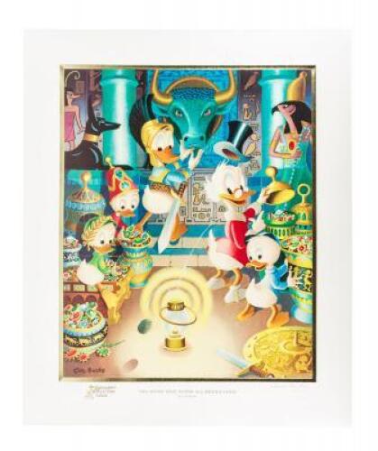The Stone That Turns All Metals Gold - Full-size lithograph, Philosopher's Gold Plate Edition