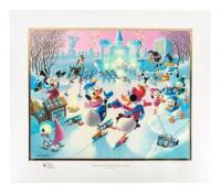 Mardi Gras Before the Thaw - Full-size lithograph, Gold Plate Edition