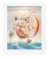 Sailing the Spanish Main - Full-size lithograph, Regular [only] edition.