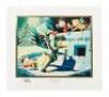 A Hot Defense - Mini Lithograph, Gold Plate Edition