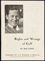 Rights and Wrongs of Golf