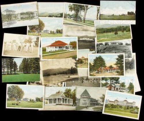 147 Postcards of New Hampshire Golf Courses and Country Clubs