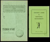 Two booklets on the psychology of golf