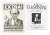 Collection of Allen Ginsberg ephemera - with poster signed by Ginsberg - 2