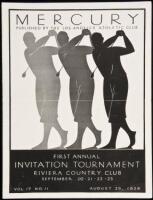 Mercury - Vol. 17, No. 11 - with cover article on the First Annual Invitation Tournament at Riviera Country Club, September 20, 21, 22, 23, 1928