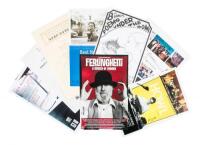 Collection of posters for Beat related literary events - many signed by Ferlinghetti and others