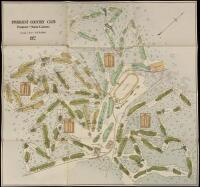 Pinehurst Country Club, Pinehurst, North Carolina - 1922 map