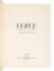 Verve: Revue Artistique et Littéraire... Vol. VII, Nos. 27 et 28 - 2