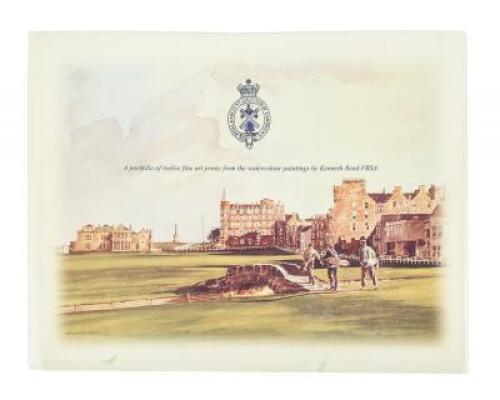 A portfolio of twelve fine art prints from the watercolour paintings by Kenneth Reed FRSA - Members Edition