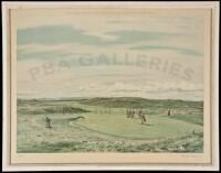 Hoylake Golf Course - Color print