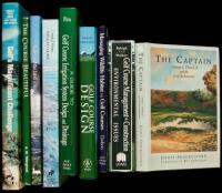 Seventeen volumes on golf course architecture and design