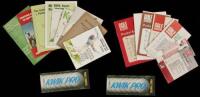 Nineteen pocket-sized golf instruction booklets