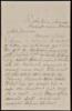 Autograph Letter, signed from a miner in the Alaskan Gold Rush
