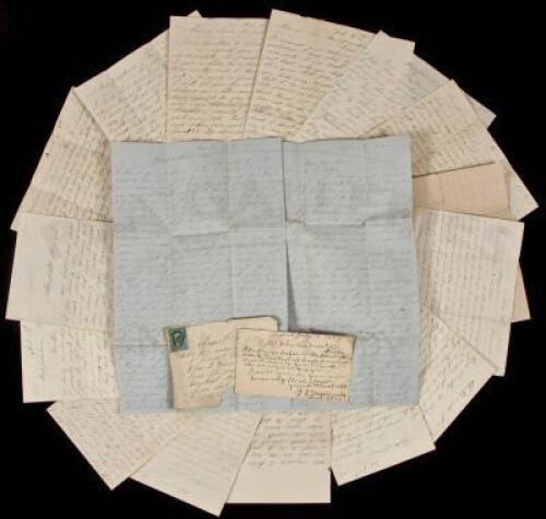 Archive of 13 letters written by Elias B. Van Marter while serving in the First Michigan Light Artillery during the Civil War, plus a few later letters and related items