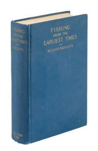Fishing From the Earliest Times - inscribed by Zane Grey to his brother R.C. Grey