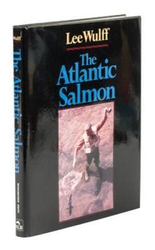 The Atlantic Salmon - inscribed, with four salmon flies
