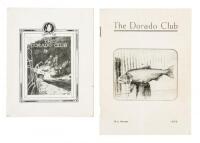 Fishing Guide of "The Dorado Club." Two issues, Zane Grey's copies