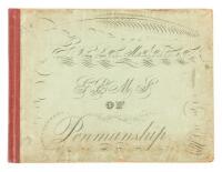 Goldsmith's Gems of Penmanship, Containing Various Examples of the Caligraphic Art, Embracing the Author's System of Mercantile Penmanship