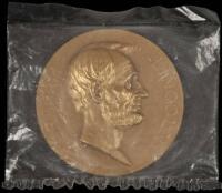 Bronze medal from the Lincoln Centennial